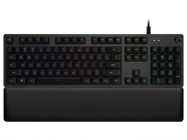 Клавиатура проводная Logitech G513 USB GX Brown switches черный