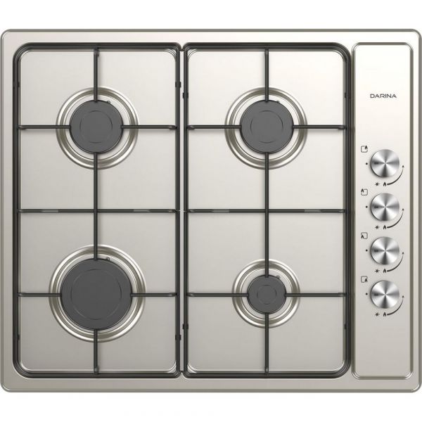 Варочная поверхность DARINA T1 BGM 341 12 X газовая серебристый