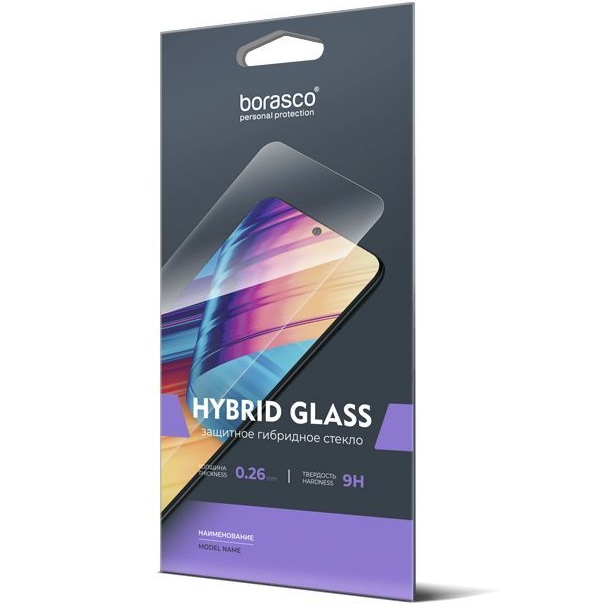 Защитное стекло для сотового телефона BoraSCO Hybrid Glass для Samsung Galaxy S22+